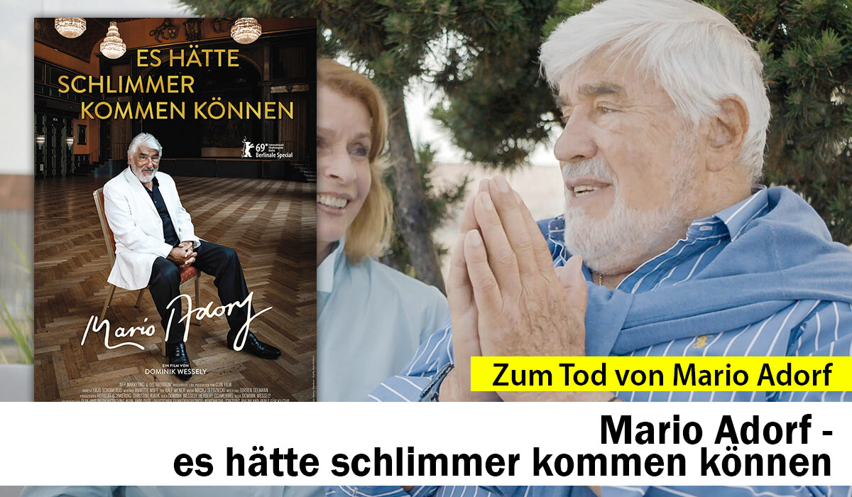 Es hätte schlimmer kommen können - Mario Adorf