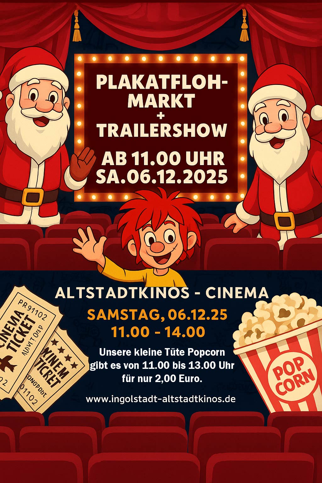 Plakatflohmarkt am Sa, 6.12. ab 11.00 Uhr
